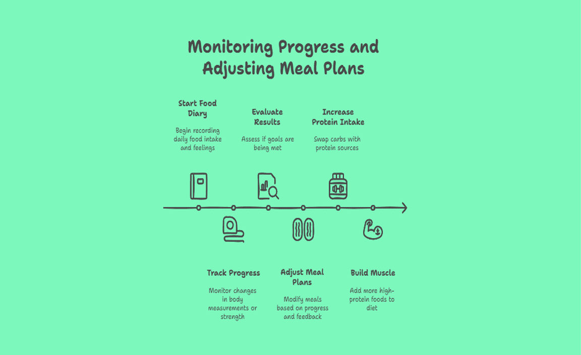 Monitoring Progress and Adjusting Meal Plans