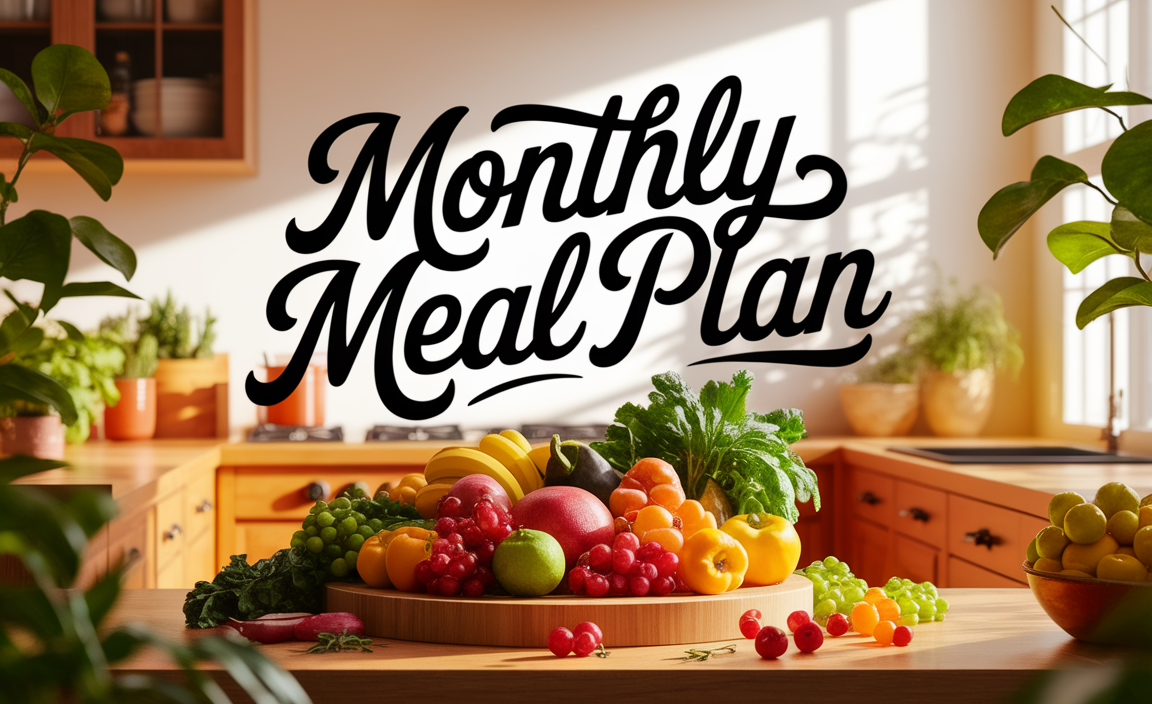 Monthly Meal Plan