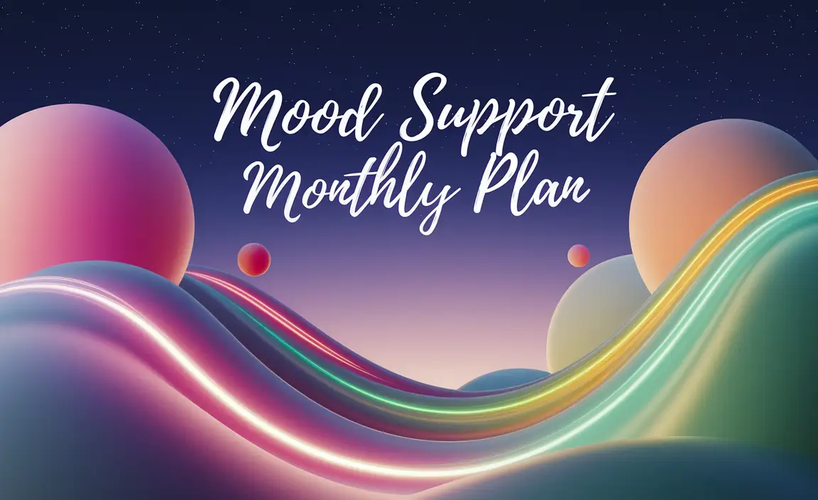 Mood Support Monthly Plan