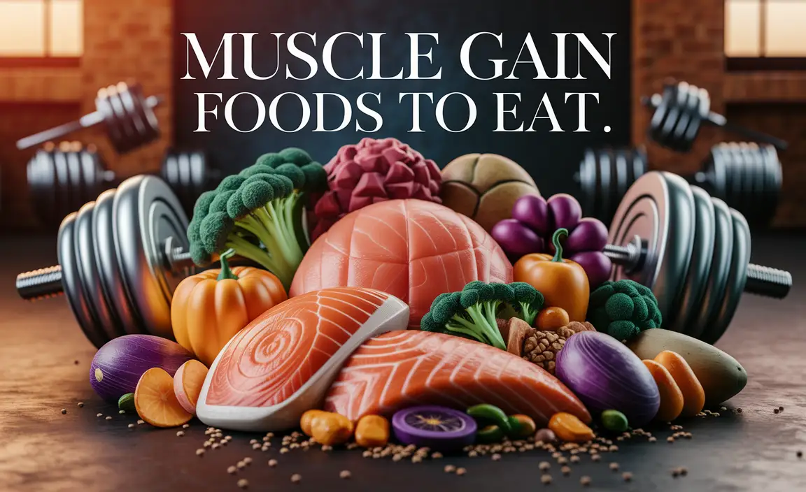 Muscle Gain Foods To Eat.