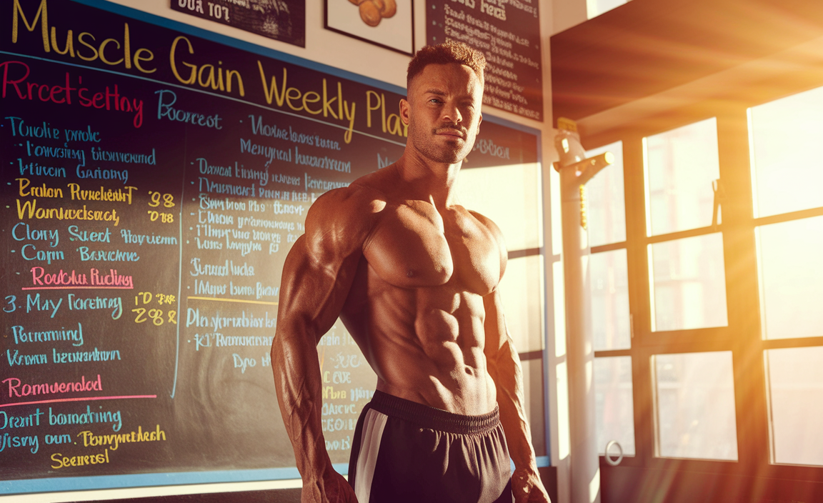 Muscle Gain Weekly Plan