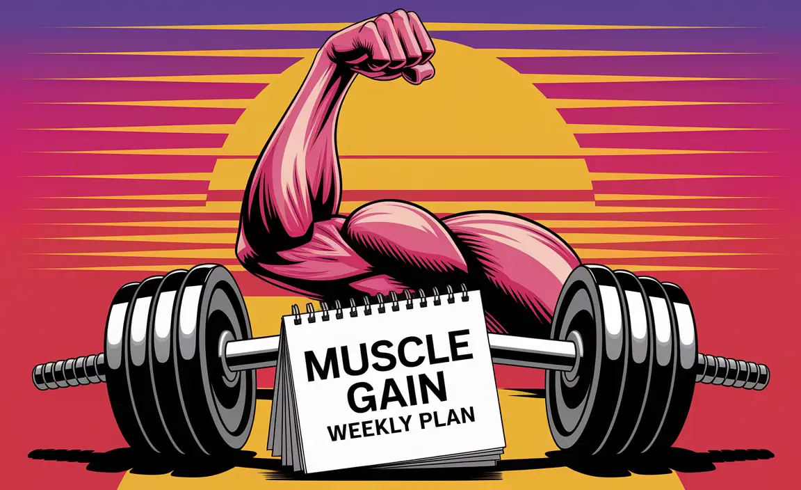 Muscle Gain Weekly Plan