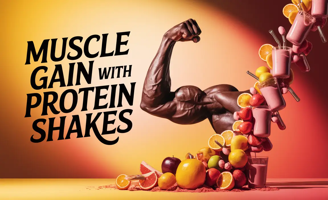 Muscle Gain With Protein Shakes