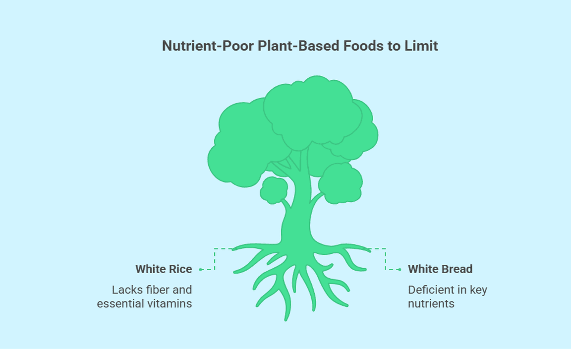 Nutrient-Poor Plant-Based Foods to Limit