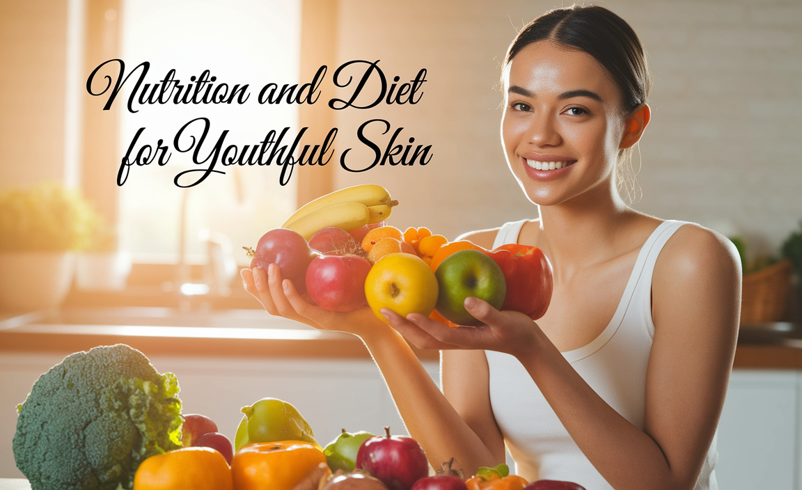 Nutrition and Diet for Youthful Skin