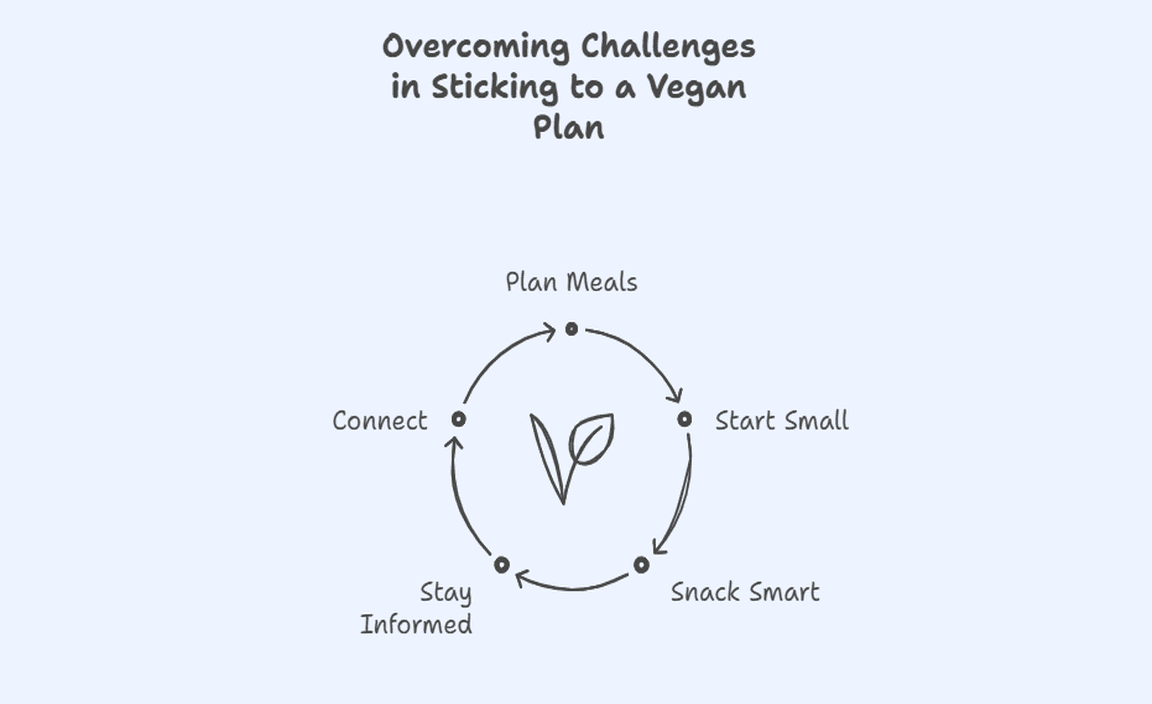 Overcoming Challenges in Sticking to a Vegan Plan