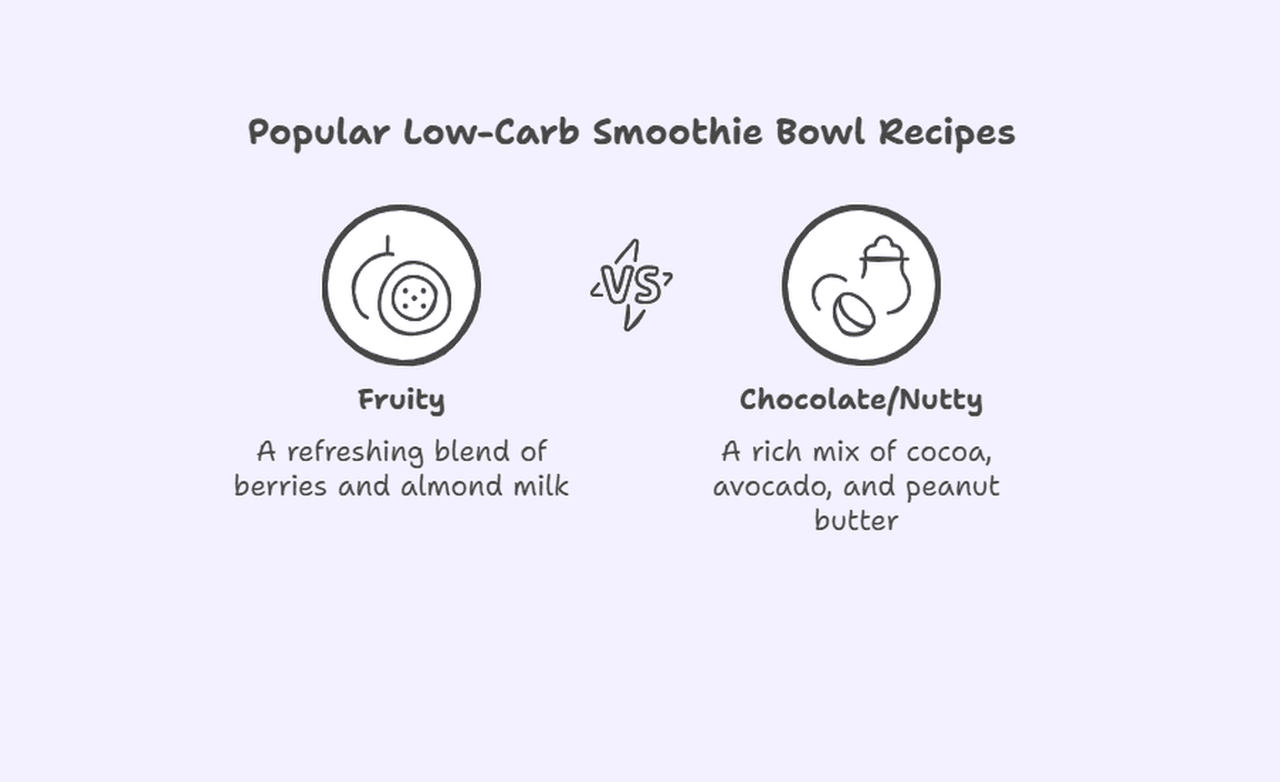 Popular Low-Carb Smoothie Bowl Recipes