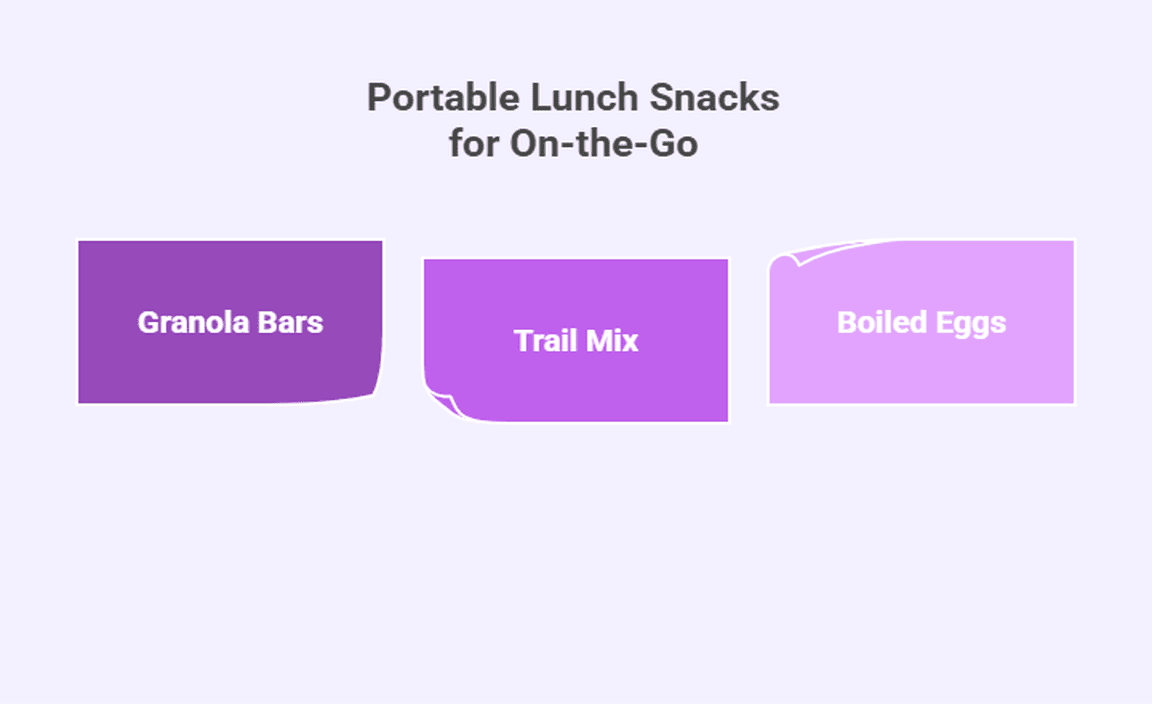 Portable Lunch Snacks for On-the-Go