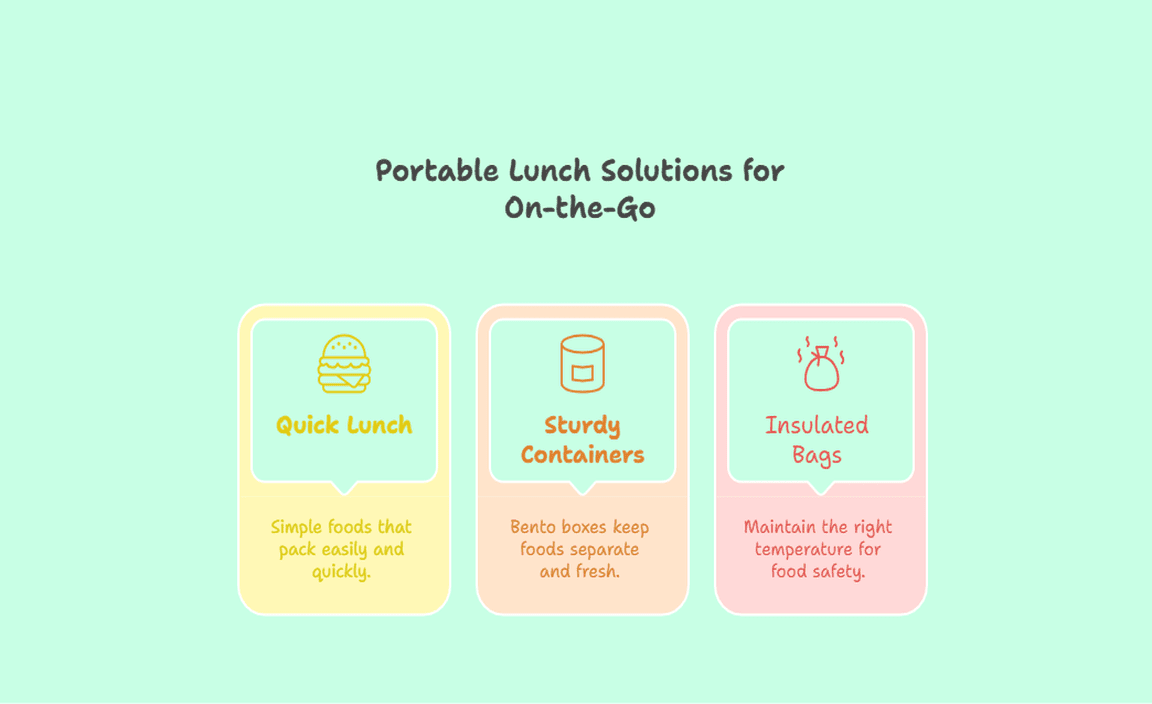 Portable Lunch Solutions for On-the-Go