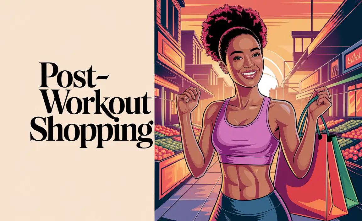 Post-Workout Shopping