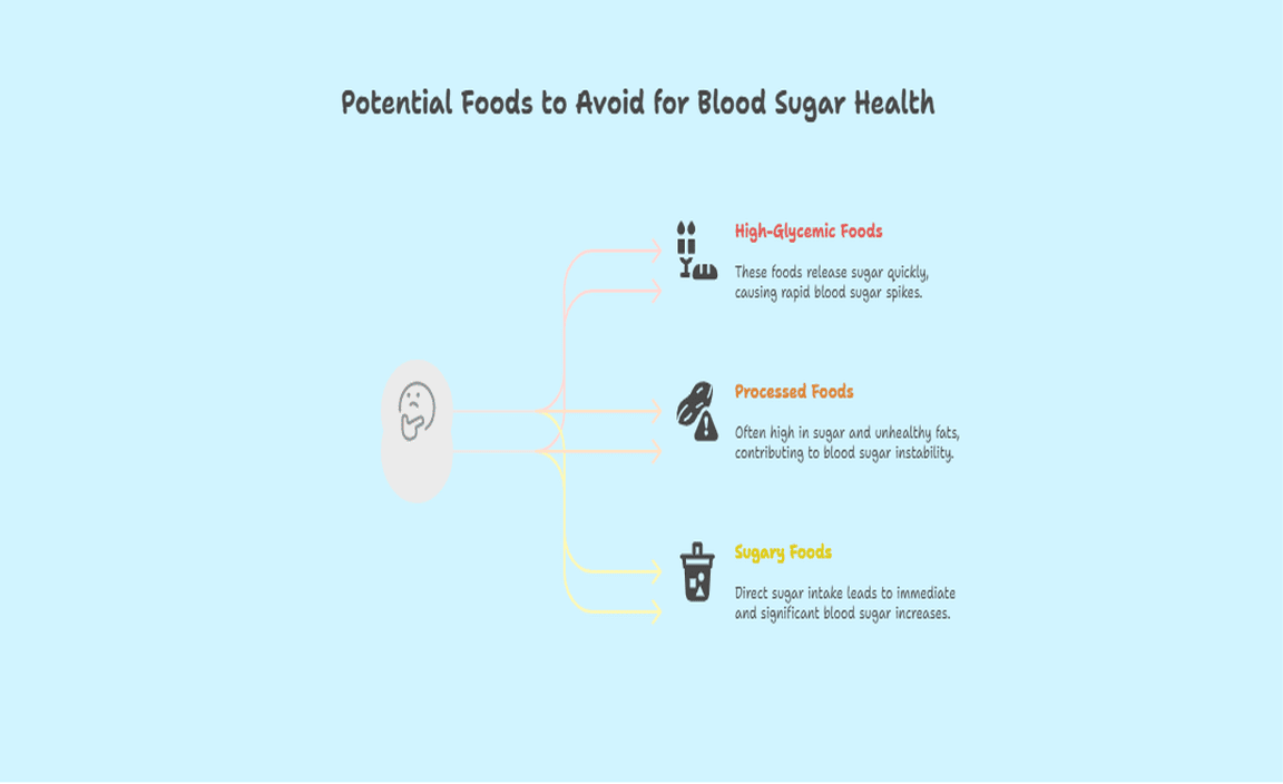 Potential Foods to Avoid for Blood Sugar Health