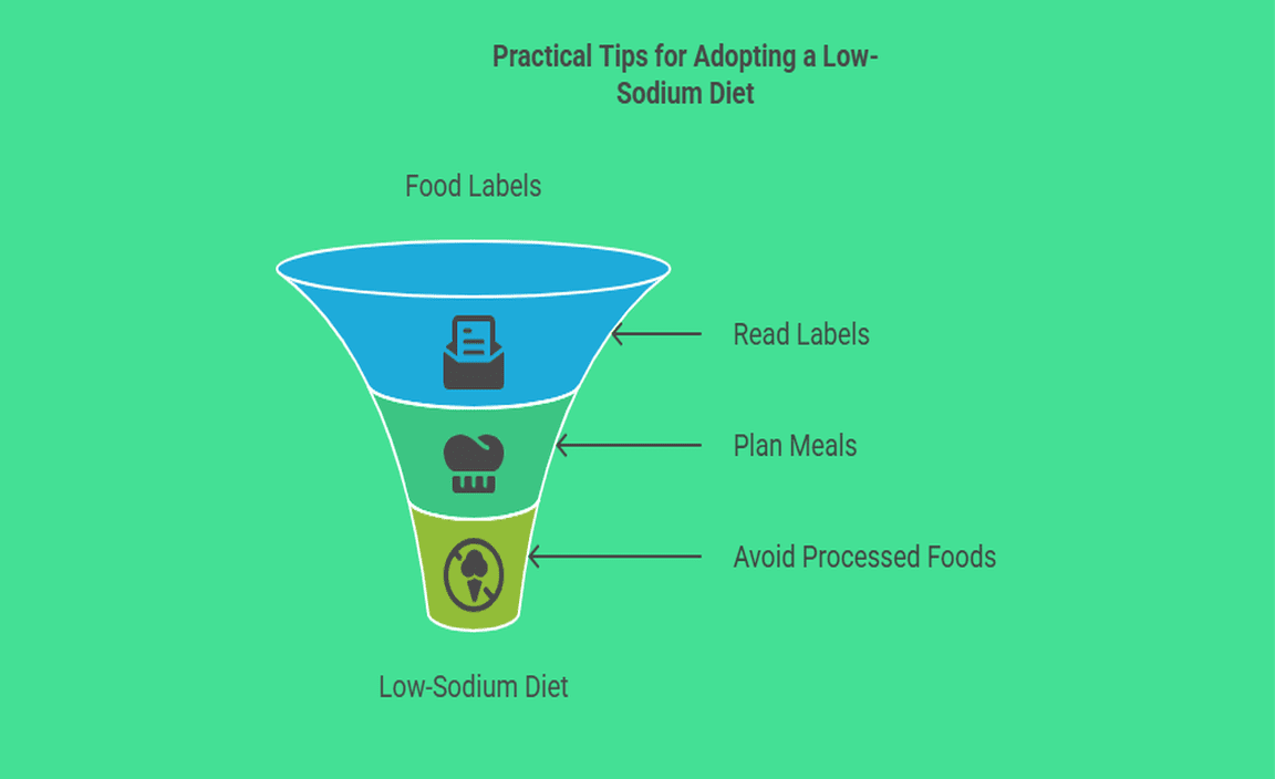 Practical Tips for Adopting a Low-Sodium Diet