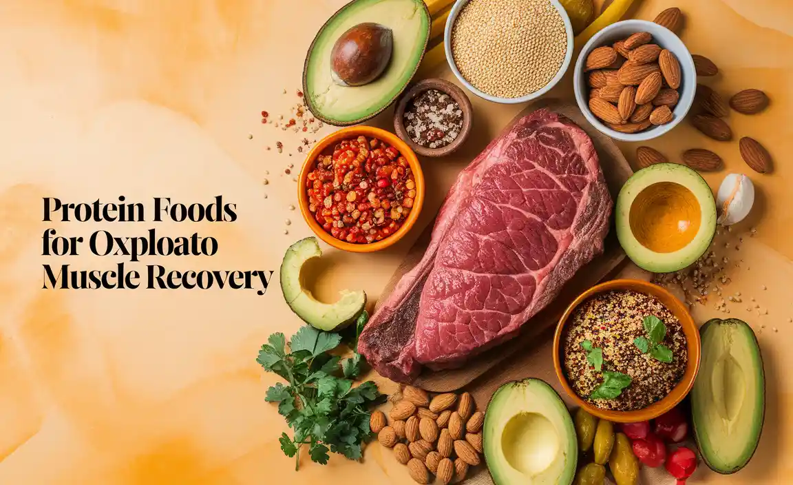 Protein Foods For Optimal Muscle Recovery