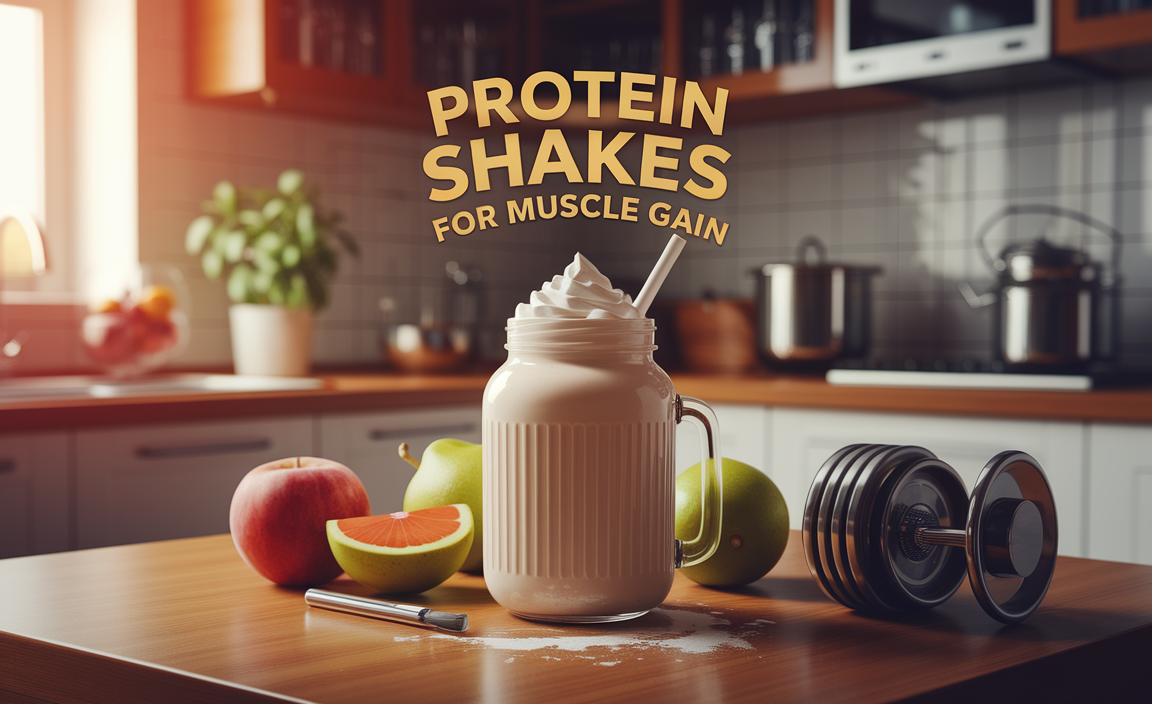 Protein Shakes For Muscle Gain