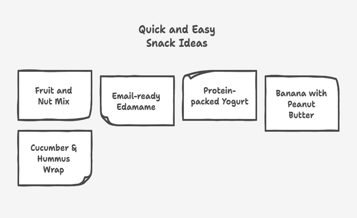 Quick and Easy Snack Ideas