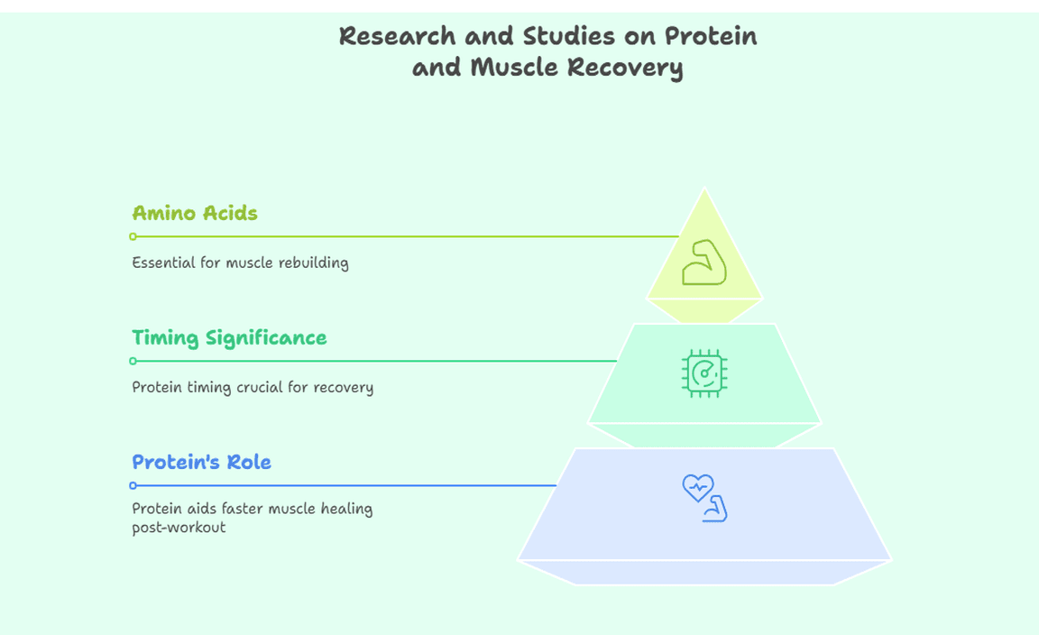 Research and Studies on Protein and Muscle Recovery