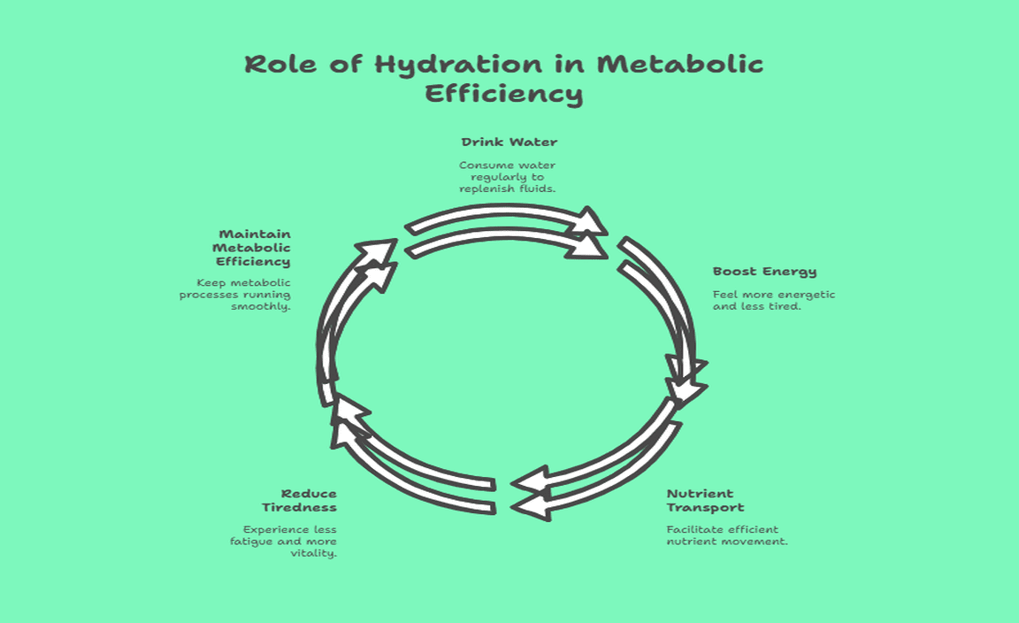Role of Hydration in Metabolic Efficiency