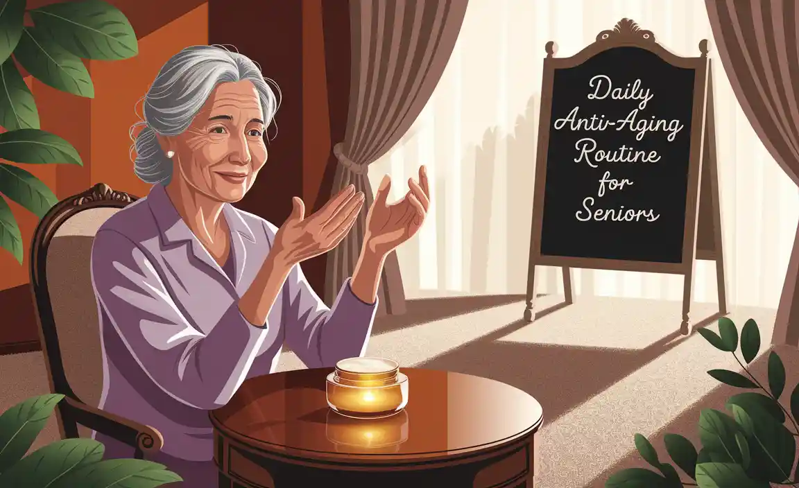 Sample Daily Anti-Aging Routine for Seniors
