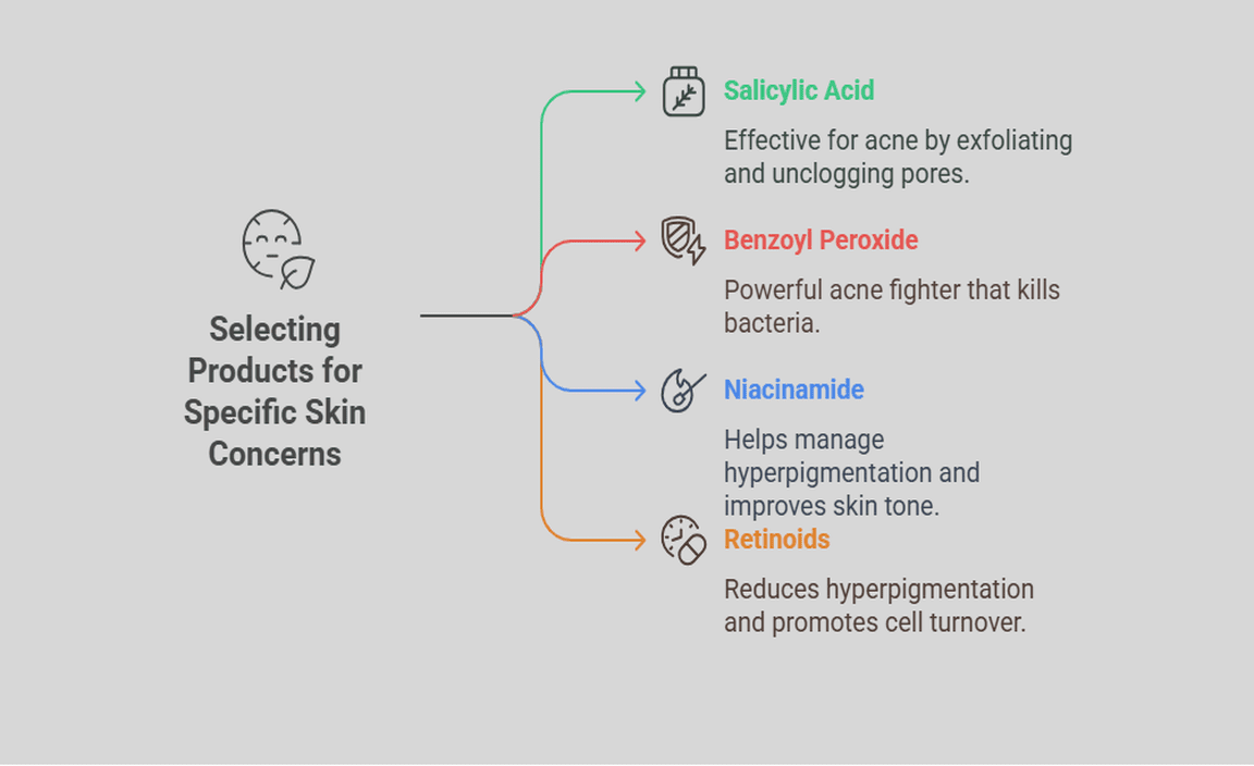 Selecting Products for Specific Skin Concerns