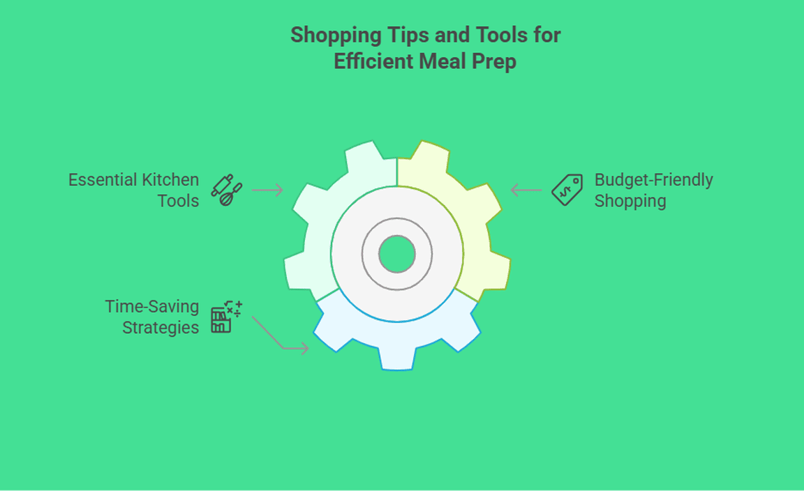Shopping Tips and Tools for Efficient Meal Prep
