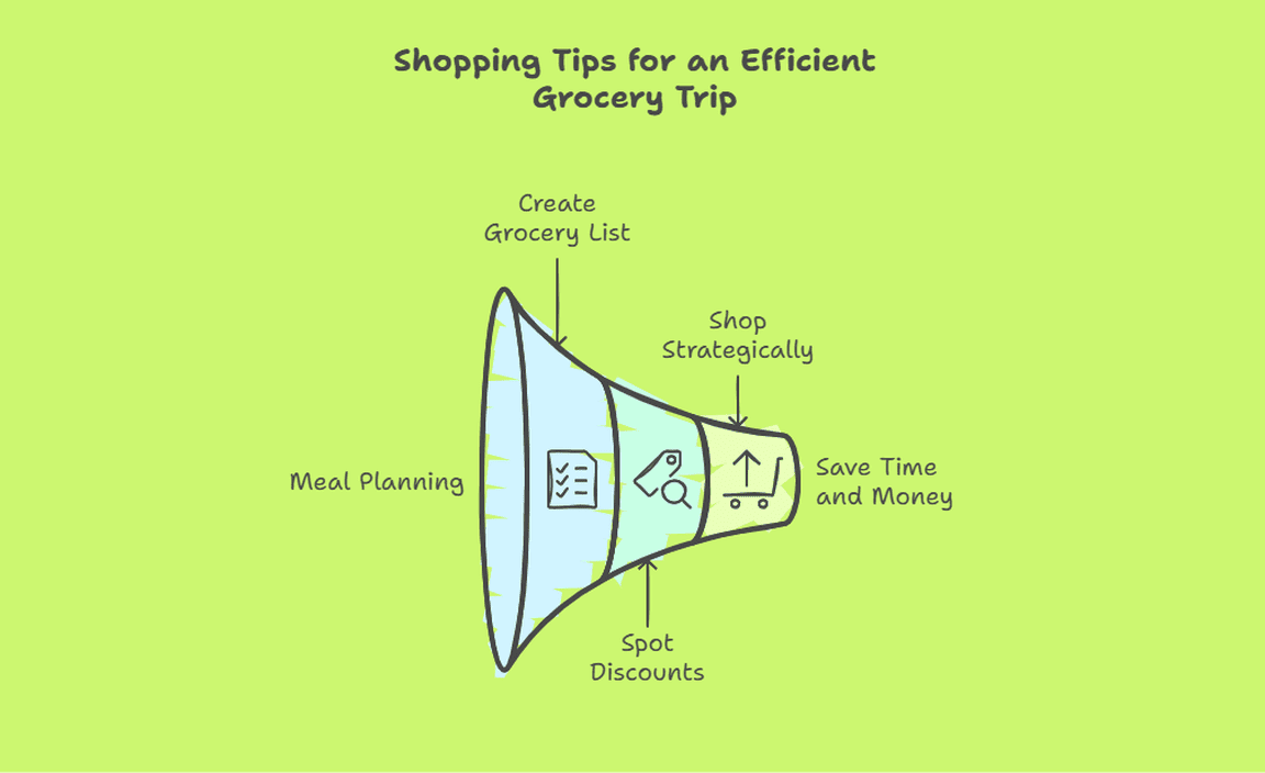Shopping Tips for an Efficient Grocery Trip
