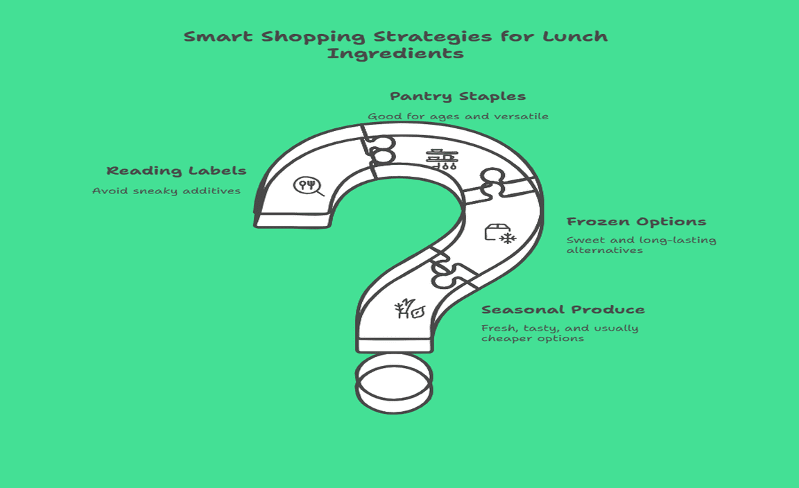 Smart Shopping Strategies for Lunch Ingredients