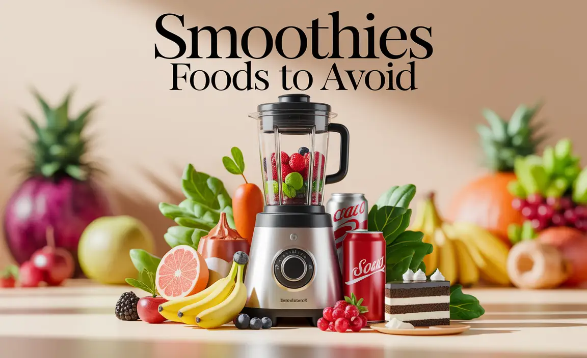 Smoothies Foods To Avoid