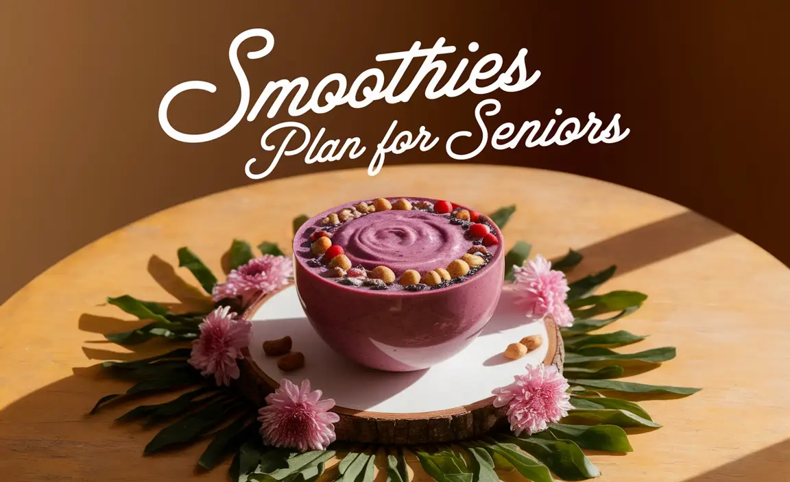 Smoothies Plan For Seniors