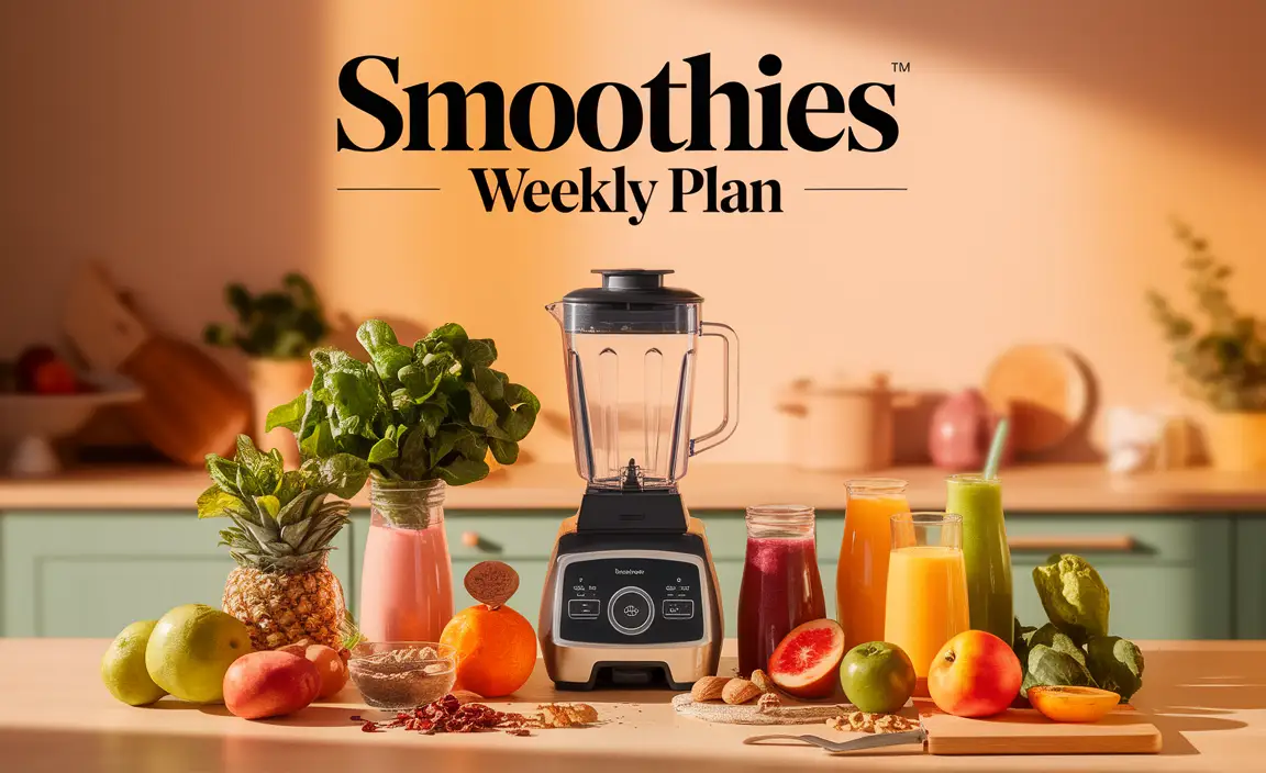 Smoothies Weekly Plan