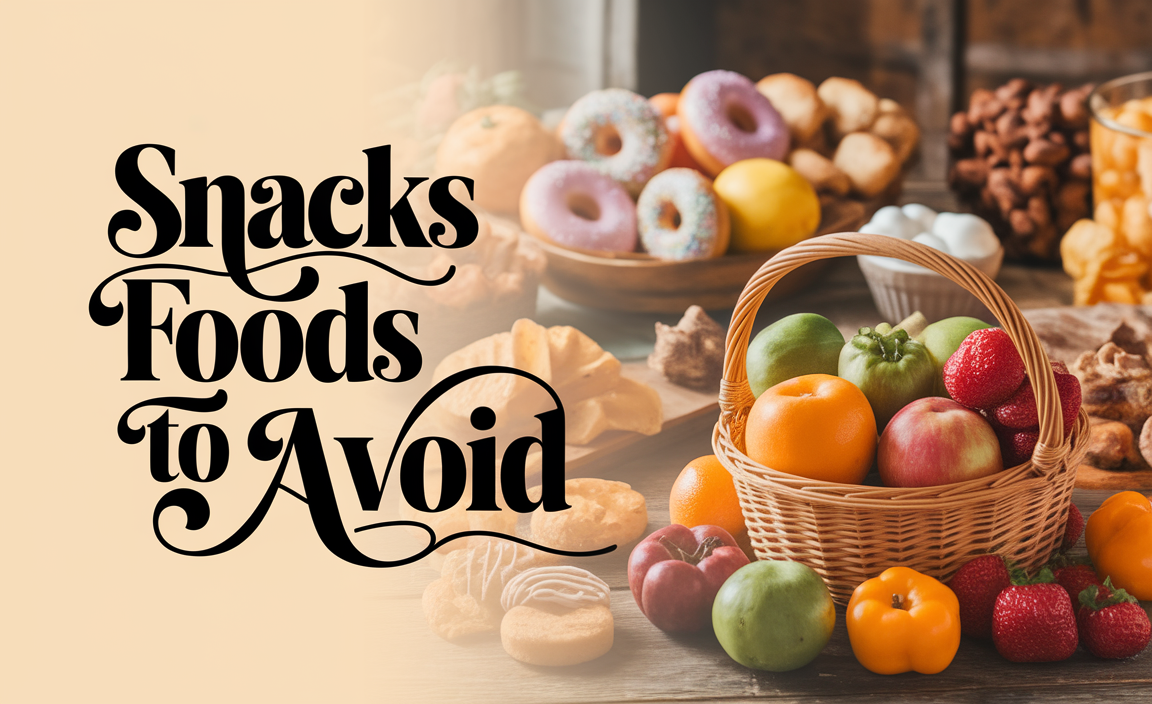 Snacks Foods To Avoid