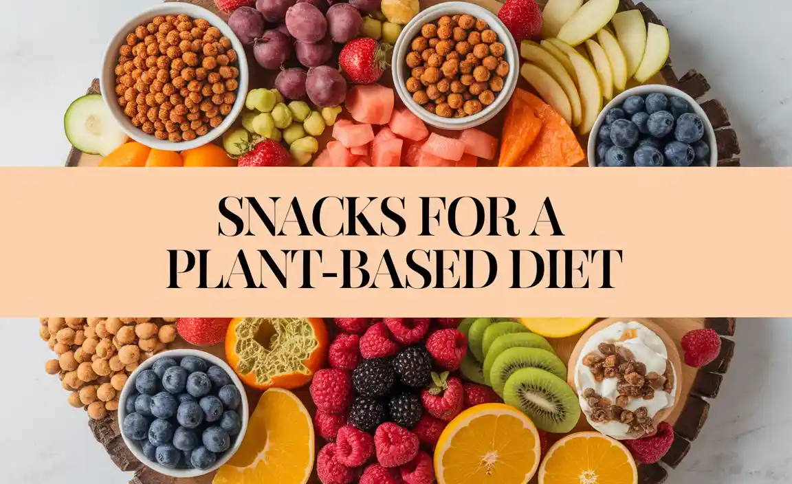 Snacks For A Plant-Based Diet