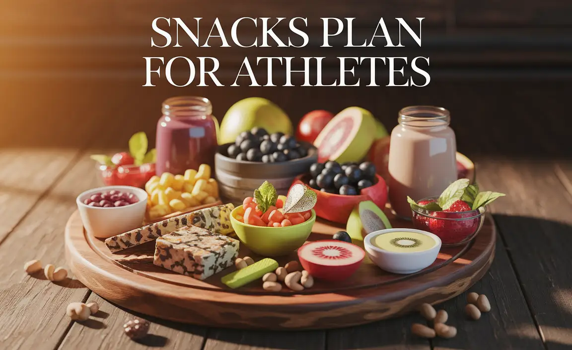 Snacks Plan For Athletes
