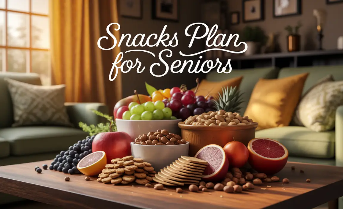 Snacks Plan For Seniors