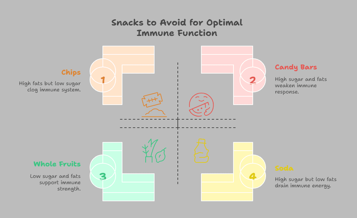 Snacks to Avoid for Optimal Immune Function