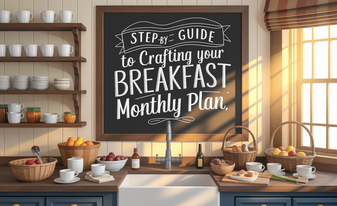 Step-by-Step Guide to Crafting Your Breakfast Monthly Plan