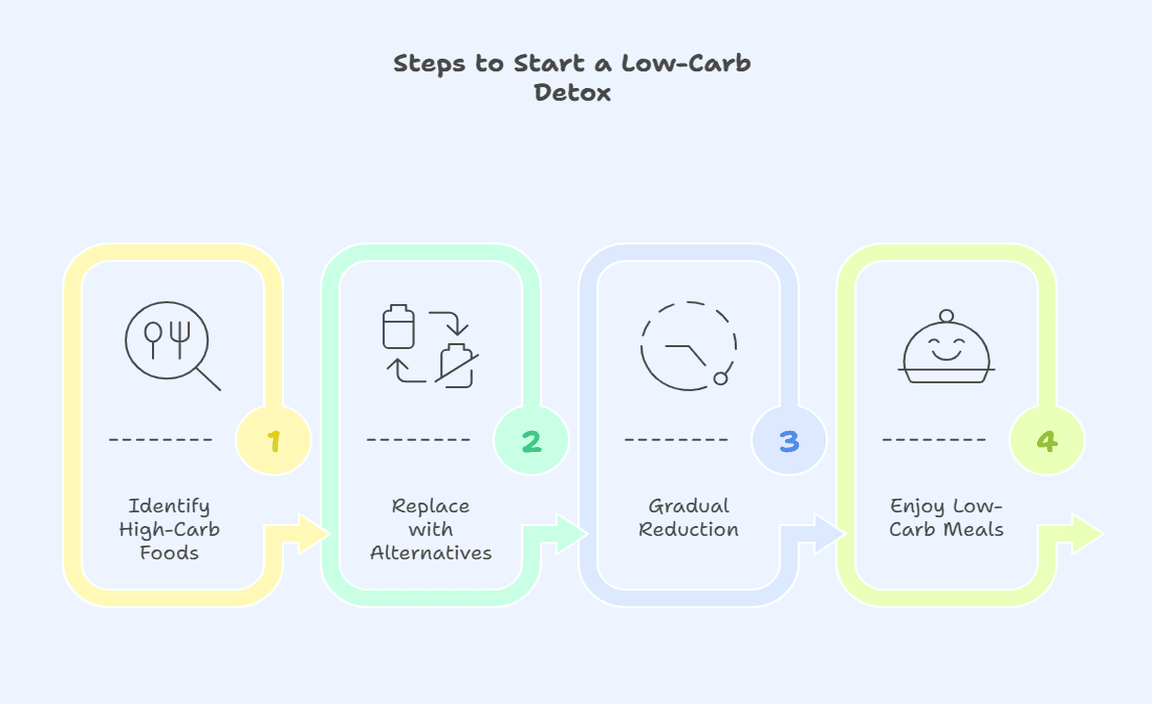 Steps to Start a Low-Carb Detox