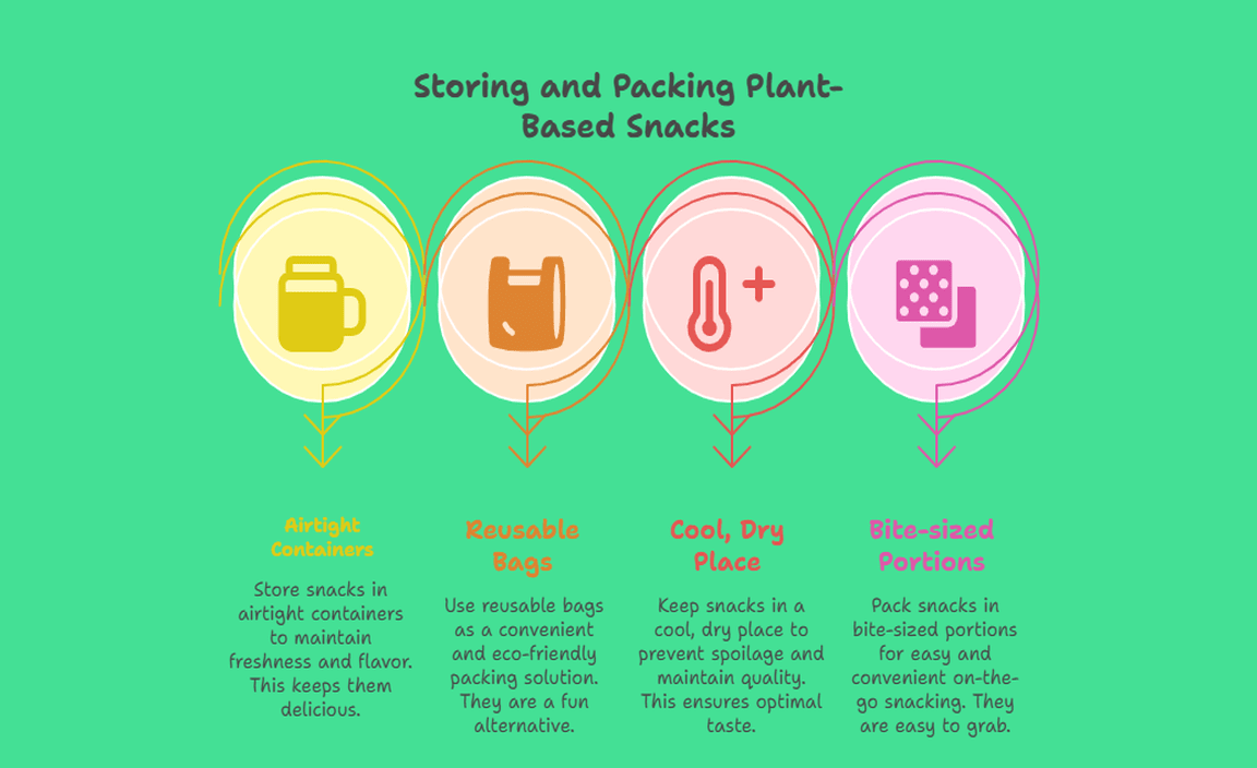Storing and Packing Plant-Based Snacks