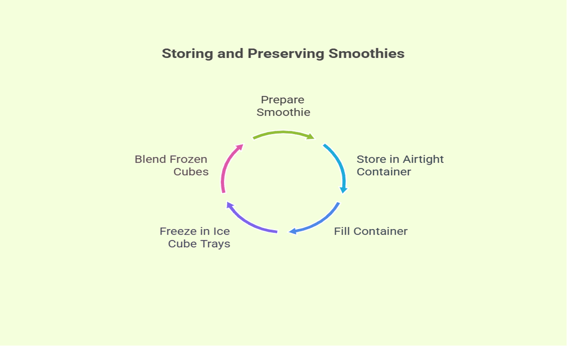 Storing and Preserving Smoothies