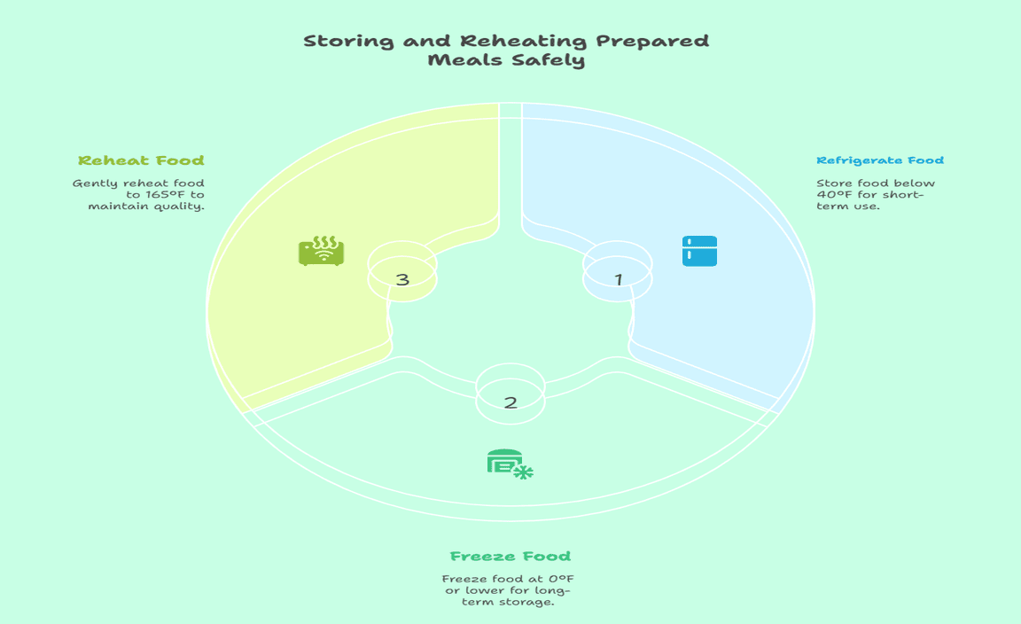 Storing and Reheating Prepared Meals Safely