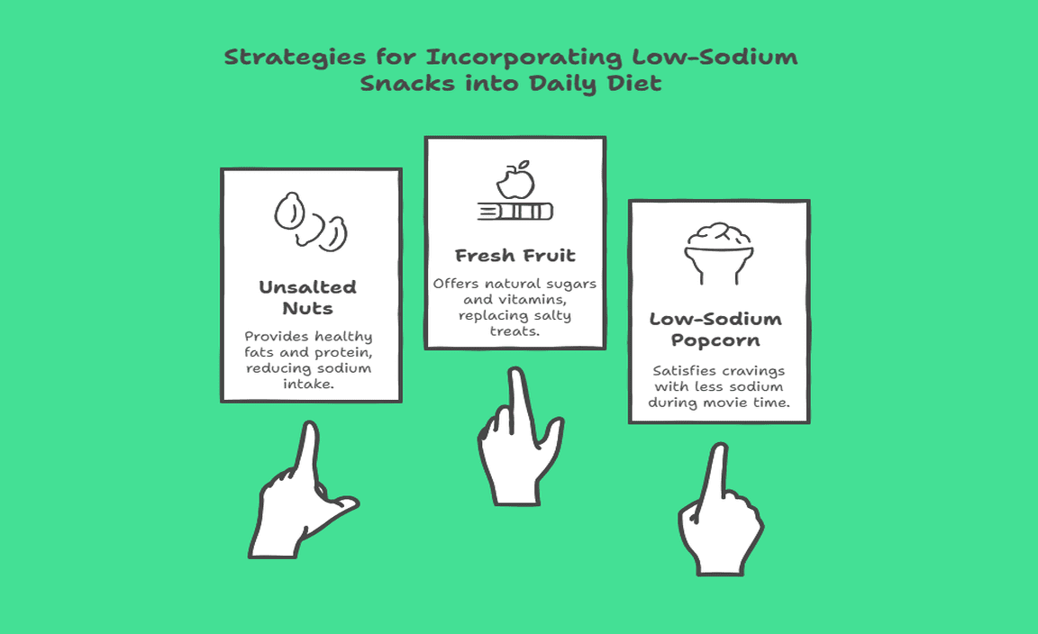Strategies for Incorporating Low-Sodium Snacks into Daily Diet