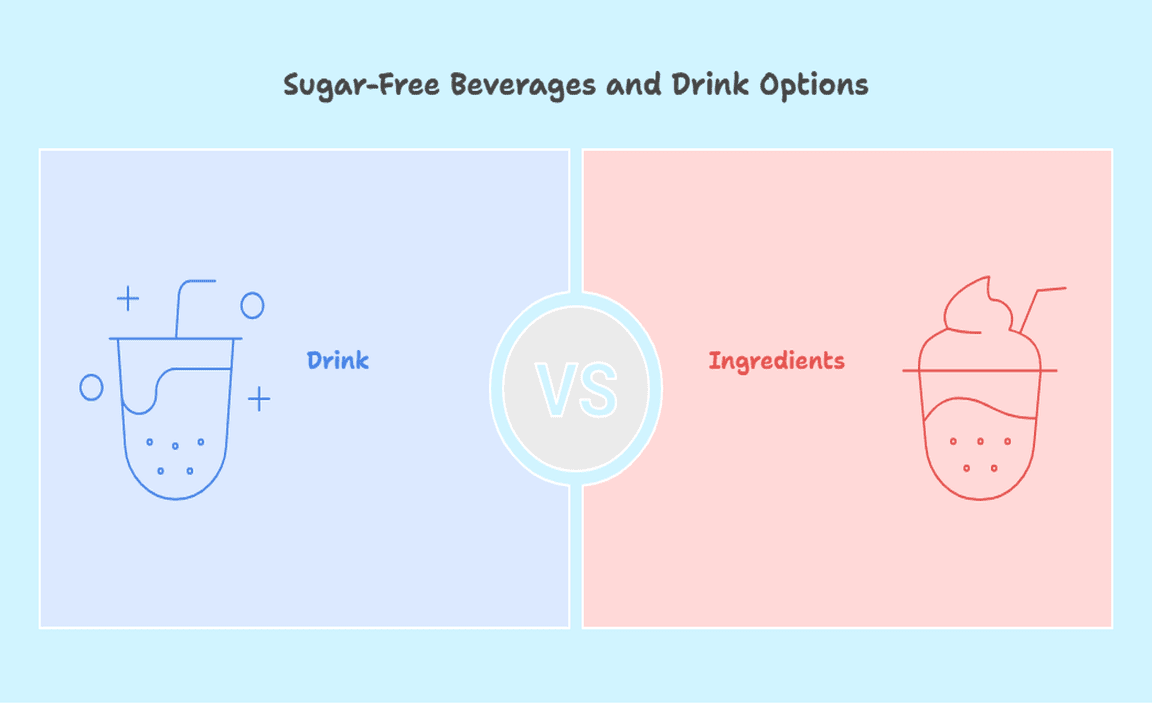 Sugar-Free Beverages and Drink Options