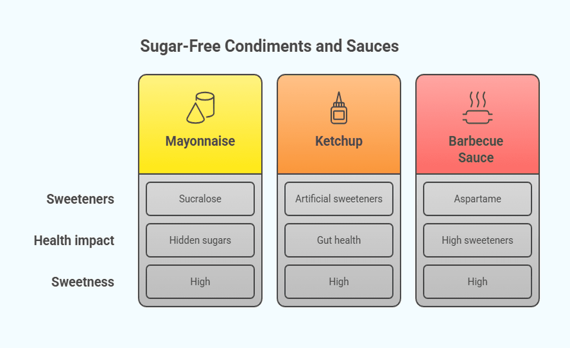 Sugar-Free Condiments and Sauces