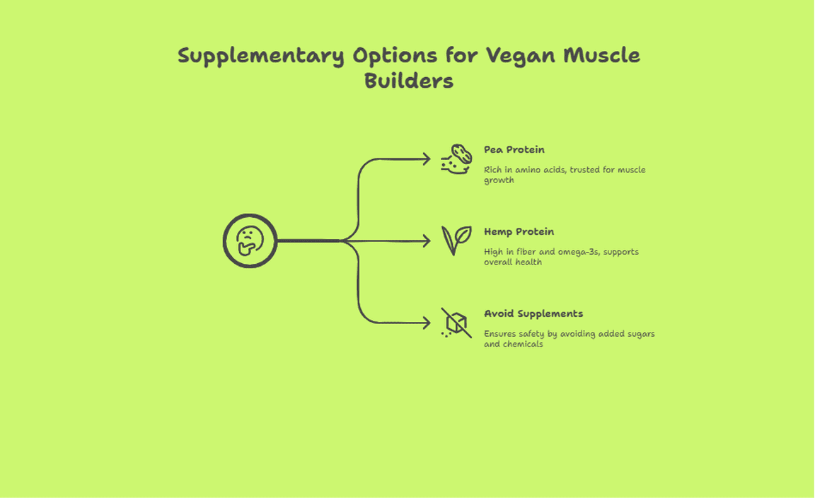 Supplementary Options for Vegan Muscle Builders