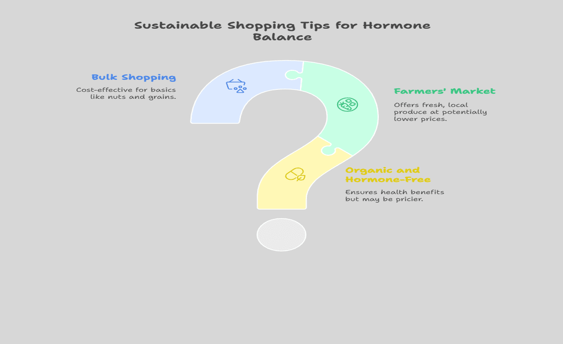 Sustainable Shopping Tips for Hormone Balance