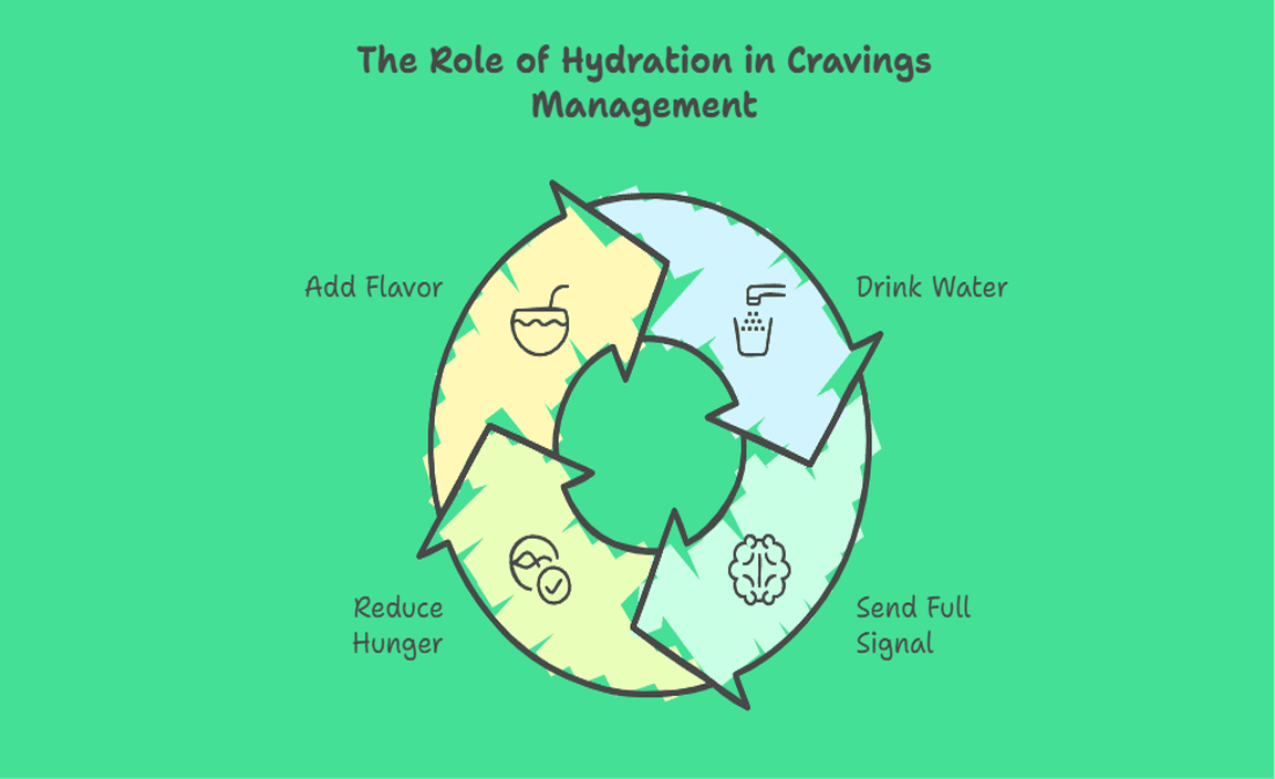 The Role of Hydration in Cravings Management