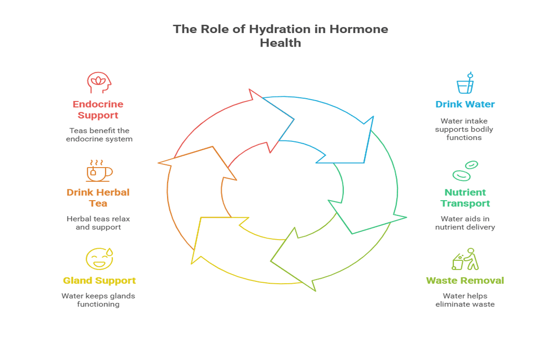 The Role of Hydration in Hormone Health