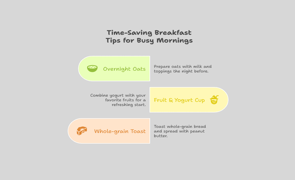 Time-Saving Breakfast Tips for Busy Mornings