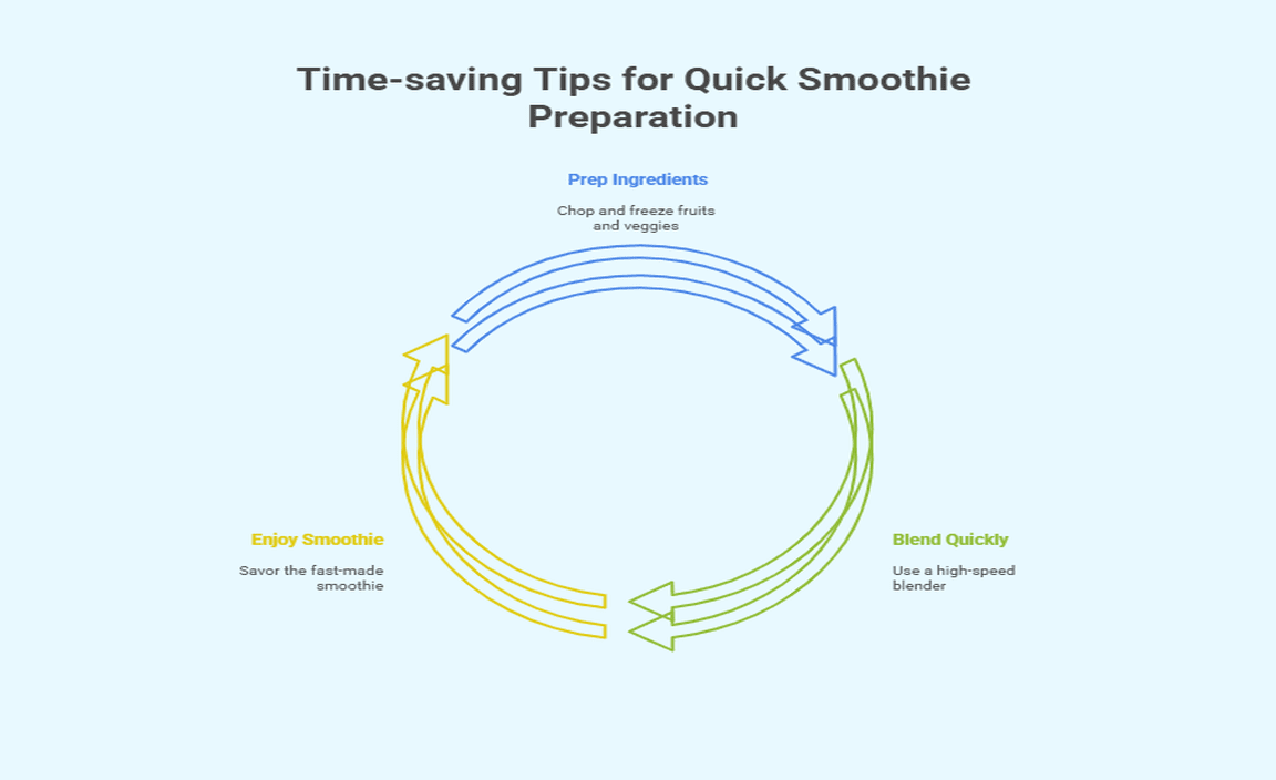 Time-saving Tips for Quick Smoothie Preparation