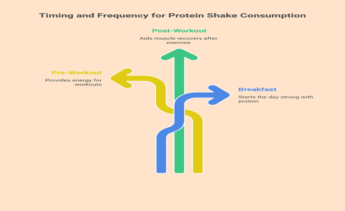 Timing and Frequency for Protein Shake Consumption