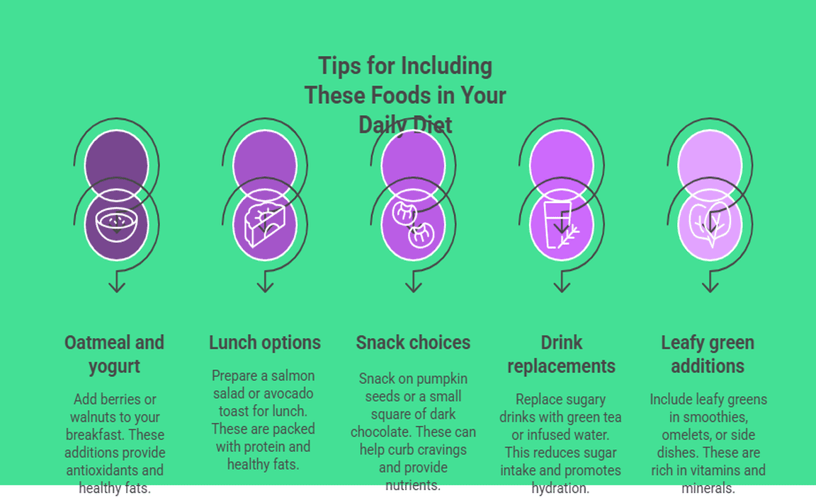 Tips for Including These Foods in Your Daily Diet